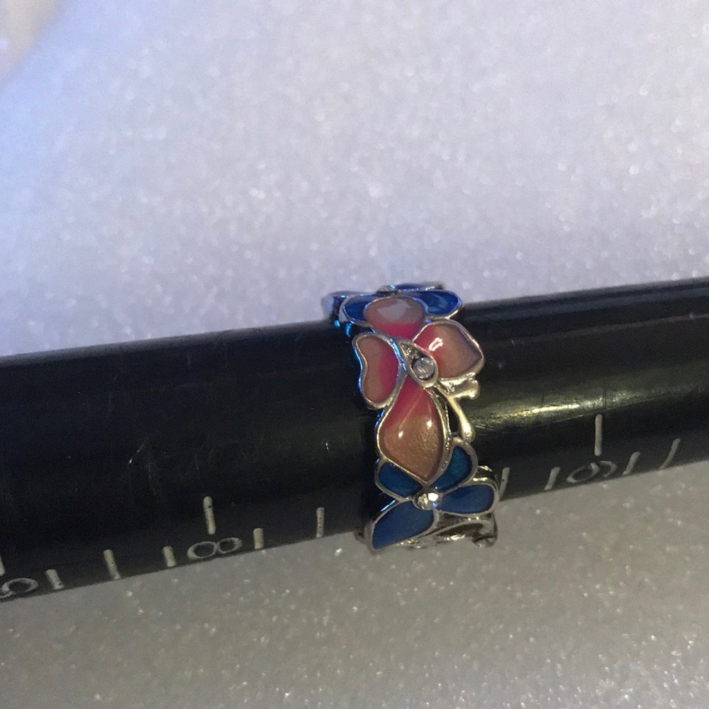 Enamel 925 ring - Picture 3 of 4